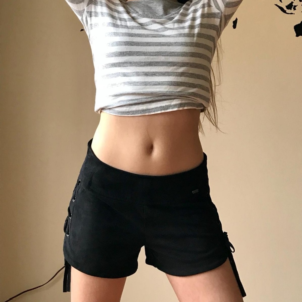 Black shorts